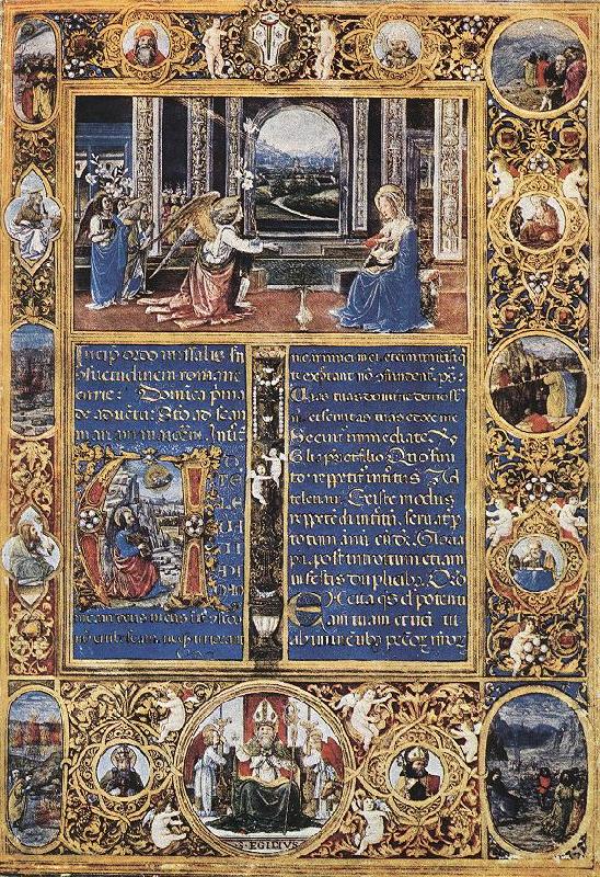 GHERARDO DI GIOVANNI Illustration to a Missal sdfg Germany oil painting art